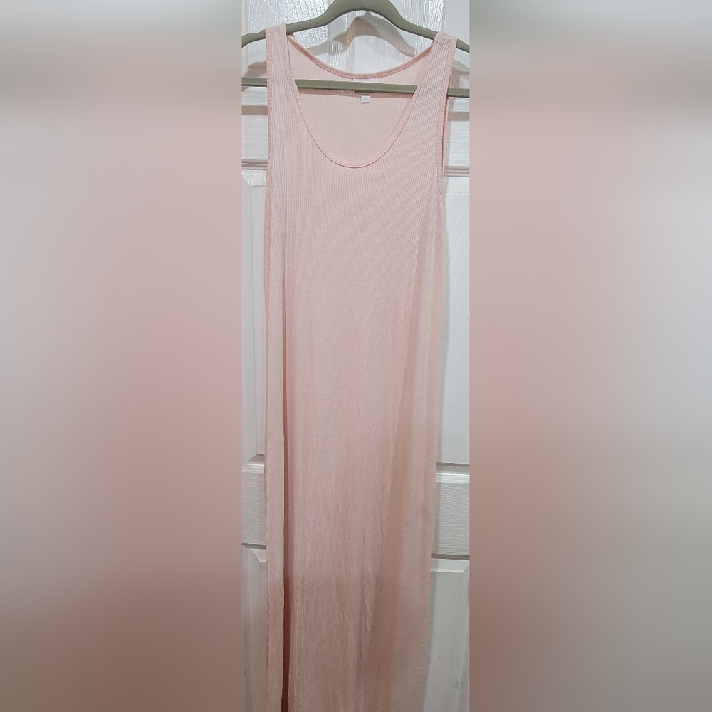 LuLaRoe Pale Pink Maxi Dress
